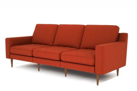 Üçlü Koltuk - Ahşap Meşe Ayak