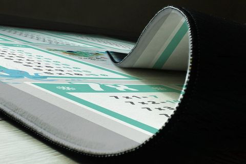 KARNAVAL HARİTALI ÇARPIM TABLOSU EĞİTİCİ ÇOCUK ODASI HALISI 50X80
