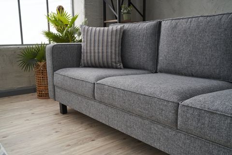 KALE SERİSİ ÜÇLÜ KOLTUK, KETEN, GRİ