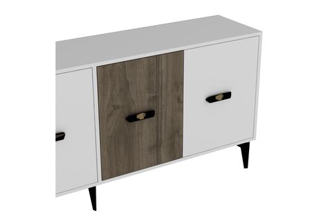 CHERRYCT KONSOL, 180 CM, BEYAZ CEVİZ