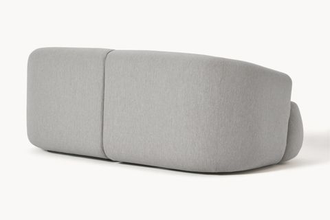 MİLA KETEN İKİLİ KANEPE, GRİ