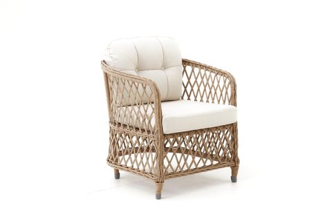 PALMA RATTAN ÜÇLÜ OTURMA GRUBU, CAPPUCCINO