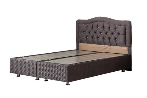 ŞAH NEW BAZA BAŞLIK VE ORTHOSOFT YATAK SETİ, ANTRASİT GRİ, 120X200