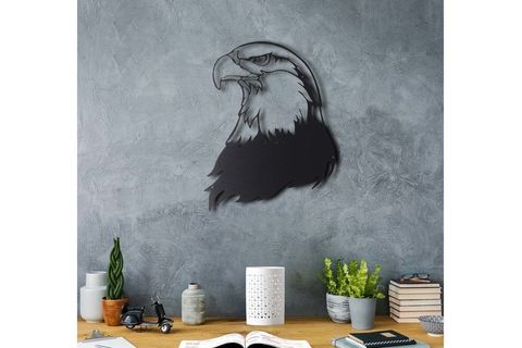 NOBLE EAGLE METAL DUVAR DEKORU