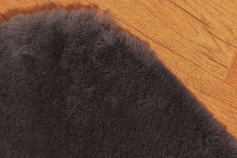 TAPPETO REX TAVŞANI DEKORATİF SİNGLE POST, ANTRASİT, 100X150