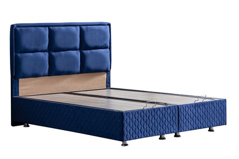 GRAND NEW BAZA VE BAŞLIK SETİ, LACİVERT, 140X190