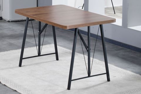 LAJMY BAROK SABİT MUTFAK MASA TAKIMI, 4 SANDALYE, GRİ, 70X110