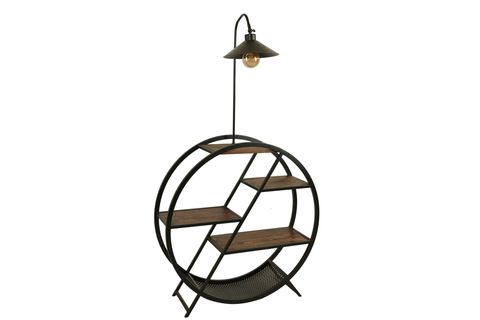 PLÜTON CEVİZ LAMBADER METAL BAŞLIKLI