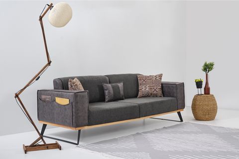 LOFT ÜÇLÜ KOLTUK, ANTRASİT