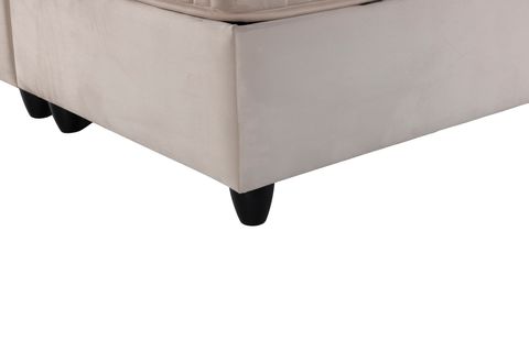 SAHRA BAZA VE BAŞLIK SETİ, KREM, 160X200