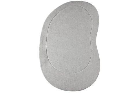 ALORA AMORF MODERN YUMUŞAK SHAGGY HALI, A002, GRİ, 160X230