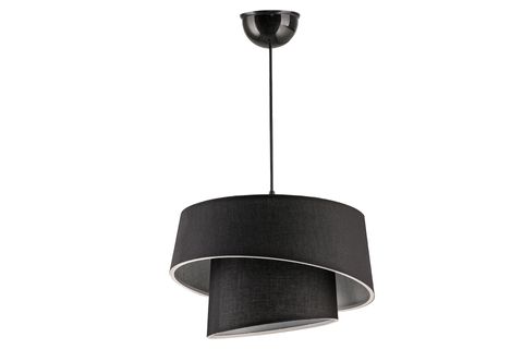 EVLİGHT BARET PVC 2 KATLI SARKIT AVİZE, SİYAH