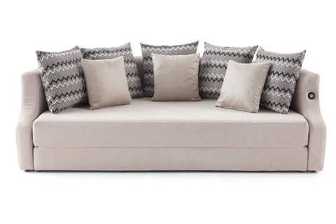 LETTO VİP AKILLI YATAKLI ÜÇLÜ KANEPE, KREM