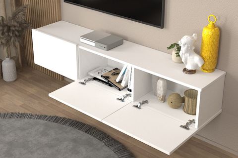 PERGAMON TV ÜNİTESİ, BEYAZ, 150 CM