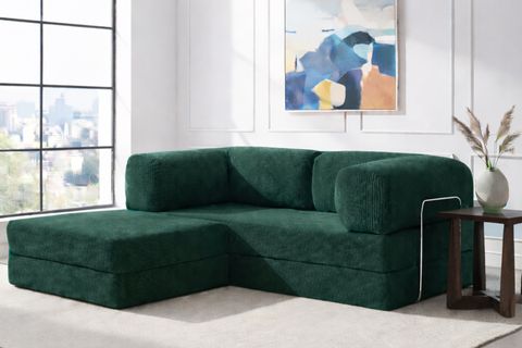 LEGOM YATAKLI AKTİVİTE KÖŞE KOLTUK KOYU YEŞİL, 200X200