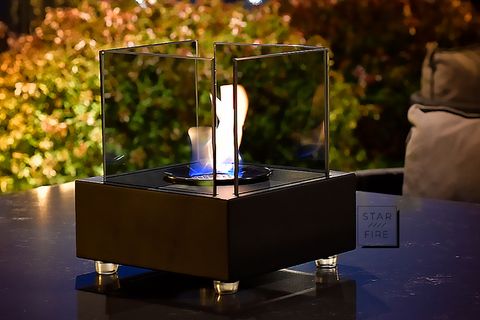 MINI ELEGANCE MASAÜSTÜ BİOETHANOL ŞÖMİNE BEYAZ