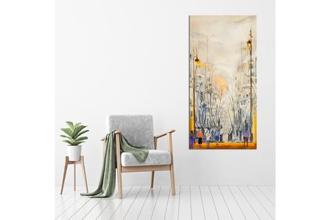 MANZARA KANVAS  TABLO SEGE-8730 30X60CM