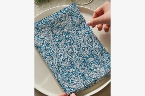 MAVİ BAHAR PAMUKLU DÖRT ADET PEÇETE