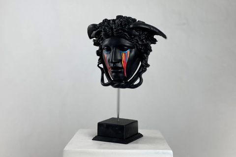 MEDUSA NIGHTMARE POP ART DEKORATİF ROMA YUNAN HEYKELLERİ