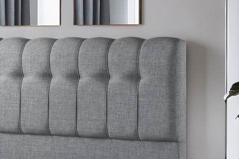 LUNA FORTE BAZA VE BAŞLIK SETİ, GRİ, 160X200