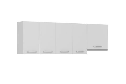 MİNAR 225 CM MUTFAK DOLABI BEYAZ 225-B7-ÜST MODÜL