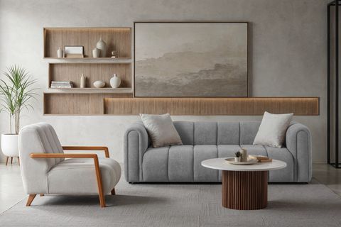 OSLO KOLTUK TAKIMI, GRİ