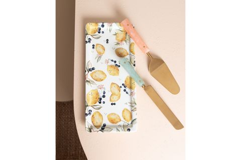 THE MİA LİMONCELLO DİKDÖRTGEN SERVİS TABAĞI 35X16 CM