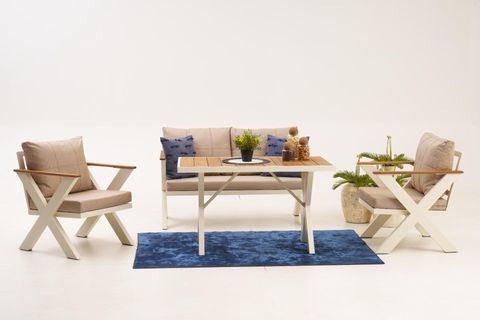 SKY BAHÇE OTURMA GRUBU, KREM