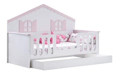 POLİ YAVRULU MONTESSORİ YATAK, PEMBE