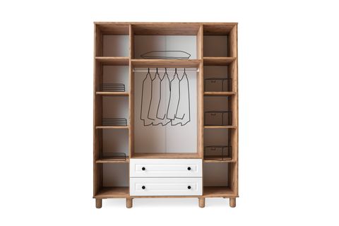 HİRA GARDIROP, AYTAŞI, 4 KAPAKLI