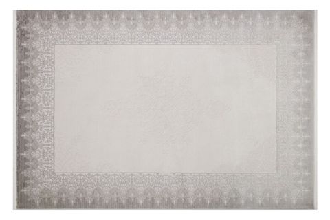 TÜRKMEN HALI MİRANDA YUMUŞAK TUŞELİ SALON HALISI MR01, GRİ, 100X200