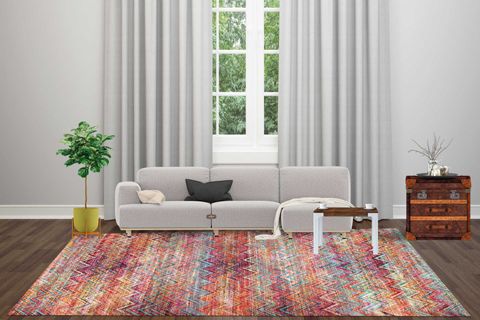 AİDA HOME MİSSONİ ŞÖNİL DİJİTAL BASKILI SALON HALISI, 80X150