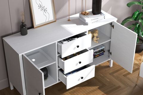 LUMERA İSKANDİNAV KONSOL, 2 KAPAKLI 3 ÇEKMECELİ