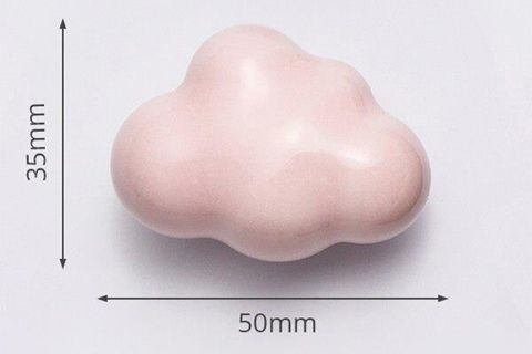 BULUT KULP BEBEK ODASI AKSESUARI, PEMBE