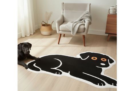 BLACK DOG DOKUMA TABAN HALI, 431 YNG, 60X100 CM
