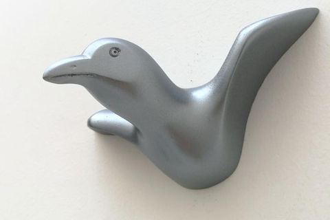 KUŞ DUVAR DEKORU ASKILIK, GÜMÜŞ