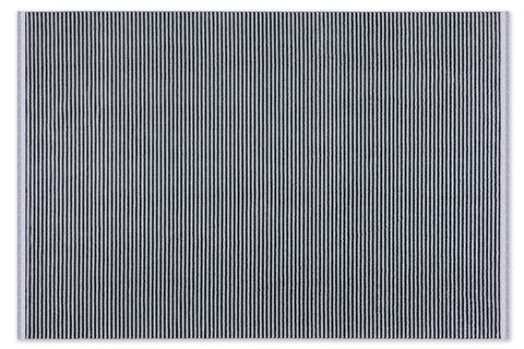 STRIPE MAKİNE HALISI, ANTRASİT, 1, 80X150