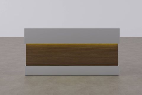 BANKO 1 100 CM CEVİZ BEYAZ