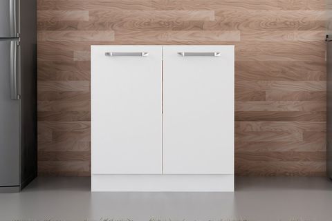 MİNAR MUTFAK DOLABI ALT MODÜL, BEYAZ, 80CM