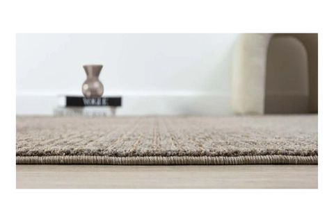 VERA SERİSİ DOKUMA MAKİNE HALISI, BEJ ANTRASİT, 80X400