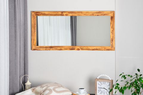 DFN WOOD DEKORATİF DUVAR AYNASI, 150X70