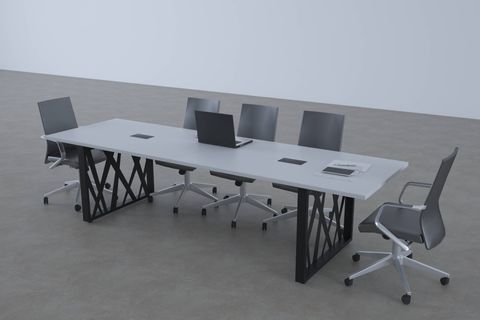 KARM TOPLANTI MASASI, BEYAZ, 300 CM
