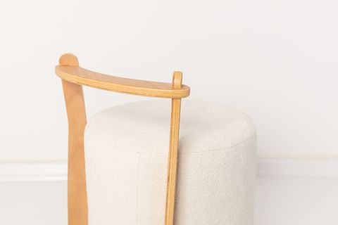 NATUREL AHŞAP PUF