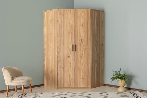 2 Kapılı Köşe Dolap