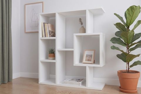 ENDA HOME YEGANE ÇİFT KULLANIMLI DUVAR RAFI BEYAZ