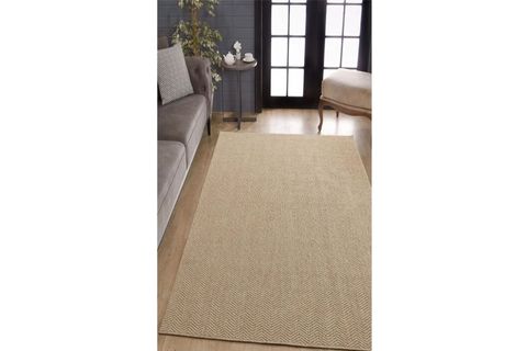 NATUREL SİSAL YIKANABİLİR TOZ VERMEZ JÜT HALI, 997A-BEJY, 180X250