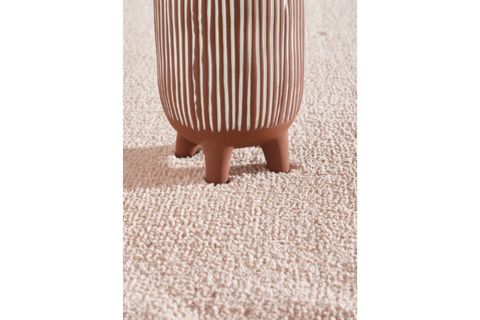 MİRA BALİ 4500 MODERN SHAGGY HALI, PEMBE, 160X160