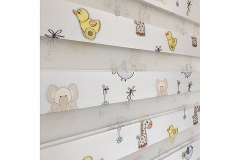 NAZA ZEBRA STOR PERDE ÇOCUK VE BEBEK ODASI PERDESİ ANİMALS 260 CM 80X260