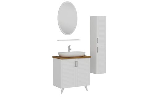 VERA BANYO DOLABI AY2K179, BEYAZ, 85CM