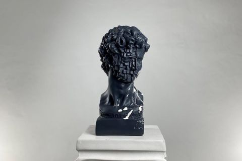 DAVID WHITE SPLASH POP ART DEKORATİF ROMA YUNAN HEYKELLERİ